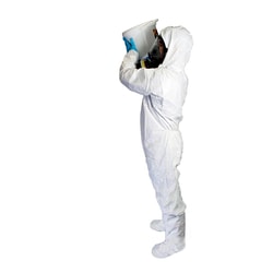 Chemsplash Eka 55 C/All with Feet, Type 5/6, A/S Laminate, Hood:Personal